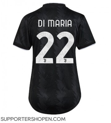 Juventus Angel Di Maria #22 Borta Matchtröja Dam 2022-23 Kortärmad